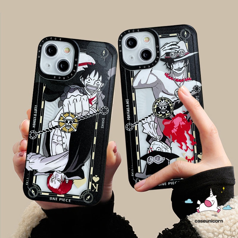 Casing POCO X3 Pro X3 NFC POCO M3 F4 Redmi 10C A1 9A 9C 9 10 10A 9T Note 11pro Plus Note 11 9 Pro 9 8 9s 11 10 10s 11s 10pro Max Trendy One Piece Kartun Luffy Bening Sarung Soft Cover