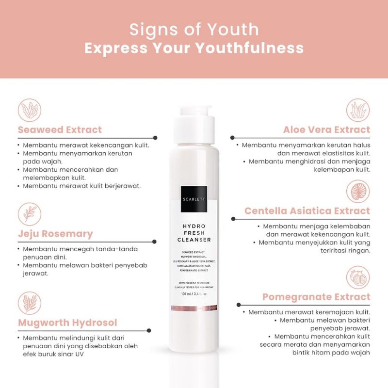 ❤️Miss Vinka❤️Scarlett Whitening Age Delay Phyto Biotics hyalu B5 - SCARLETT AGE DELAY BPOM