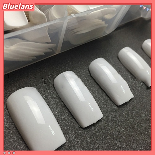 (In Stock) Kacamata Hitam Lensa Warna Warni ♡500pcs Kuku Palsu Full Cover Warna Putih Untuk Nail Art