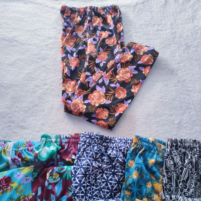 Celana Anak Hyget 5 6 Tahun Anak Perempuan Cewek Motif bunga flowers Anak Cewek Perempuan