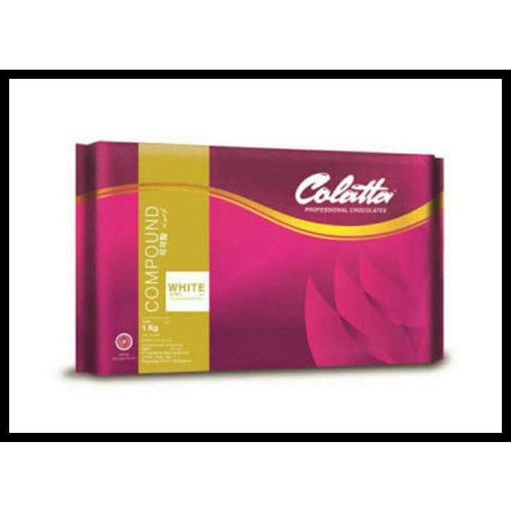 

Compound colatta 500gr cokelat batangan dark / white / milk