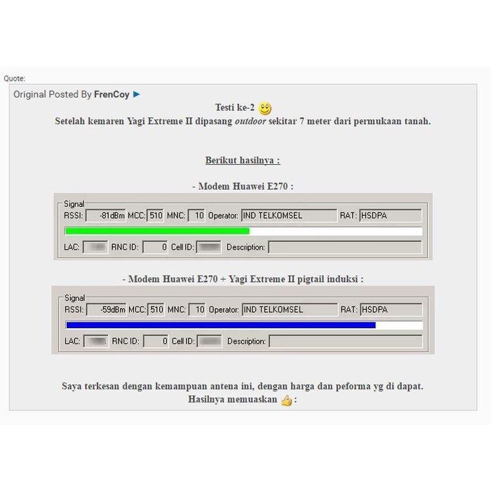 Antena Orbit Star Huawei B311 | Modem Router Orbit Star 2 B312 Yagi 3