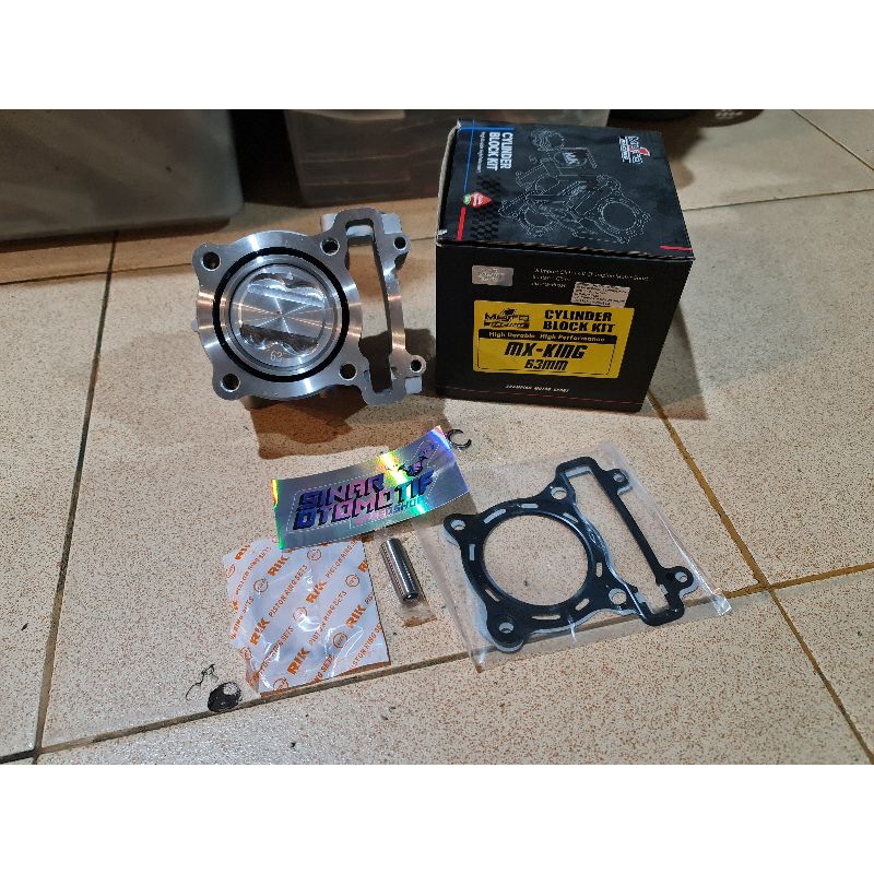 Blok set Moto1 Jupiter Mx Mxking Vixion 60mm 62mm 63mm