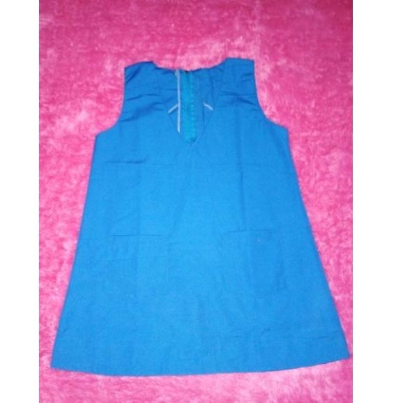 BLN.18Oc22w • Seragam TK Perempuan Biru Putih