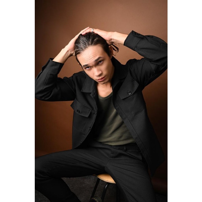 JAKET PREPP STUDIO FOSTRA JACKET BLACK