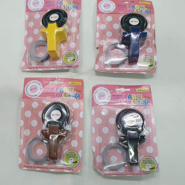

Model baru - MOTEX dymo embossing label maker 드