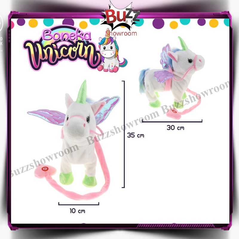 BONEKA UNICORN MUSIC PONY MUSIC GOYANG JALAN - DANCE WALKING