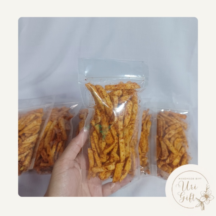 

Basreng Pedas Murah Enak (Bakso Goreng) Cemilan / Snack / Makanan Ringan