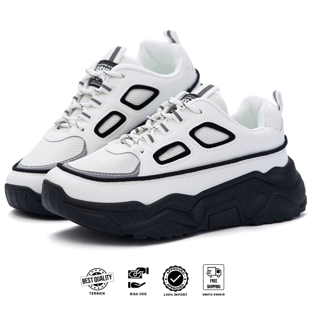 FREE KOTAK SEPATU!!! SALE!!! SEPATU SNEAKERS WANITA TERBARU - K01