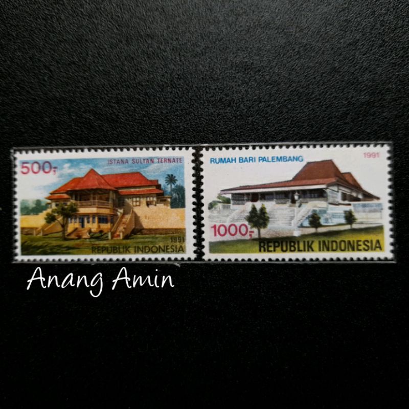 

LOT.F24 PRANGKO INDONESIA I-403 2V PARIWISATA 1991 KOMPLIT SET