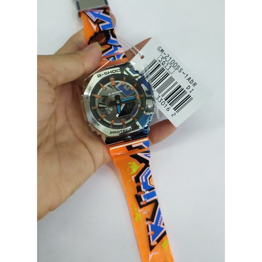 Jam Tangan Pria Casio G-Shock GM-2100SS-1ADR Original