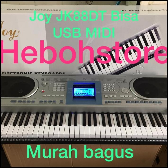 Keyboard Piano Joy Jk88Dt Jk-88Dt Bisa Midi Usb Original