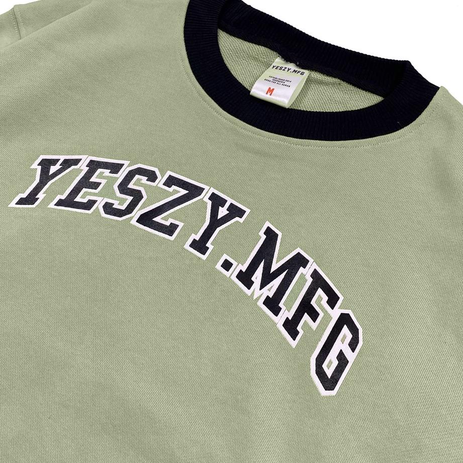Rekomendasi YESZY.MFG Crewneck Mint Almighty F. BW