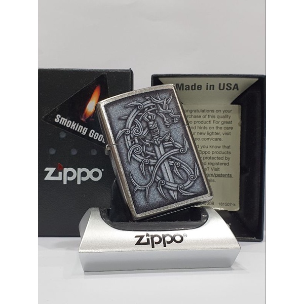 Original Zippo Medieval Mhytological Design 48365