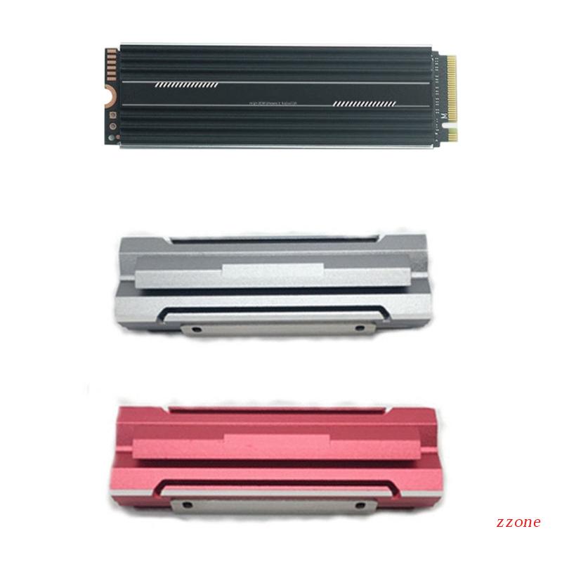 Zzz Bantalan Thermal Heatsink SSD M.2 2280 Bahan Silikon Untuk PCIE NVMe SSD