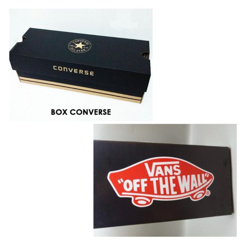 

BOX DUS KARDUS INNER BOX SEPATU VANS DAN CNVRS