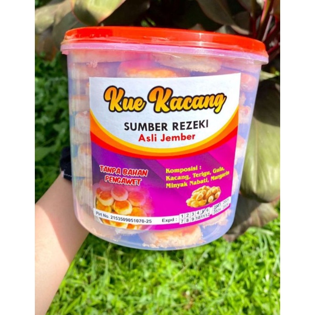 

kue kacang asli jember/kue kacang viral/sumber rezeki