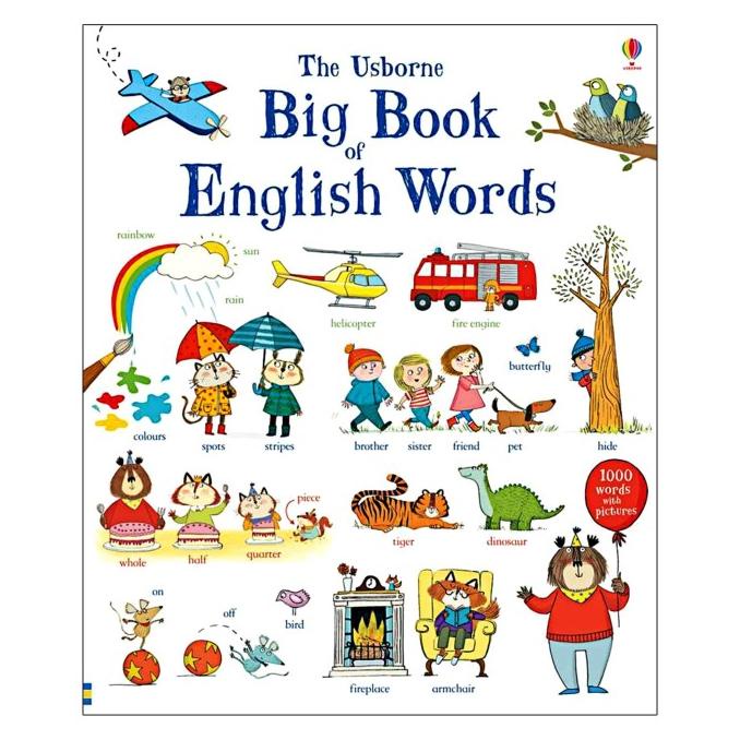 

Promo Usborne Big Book Of English Words.