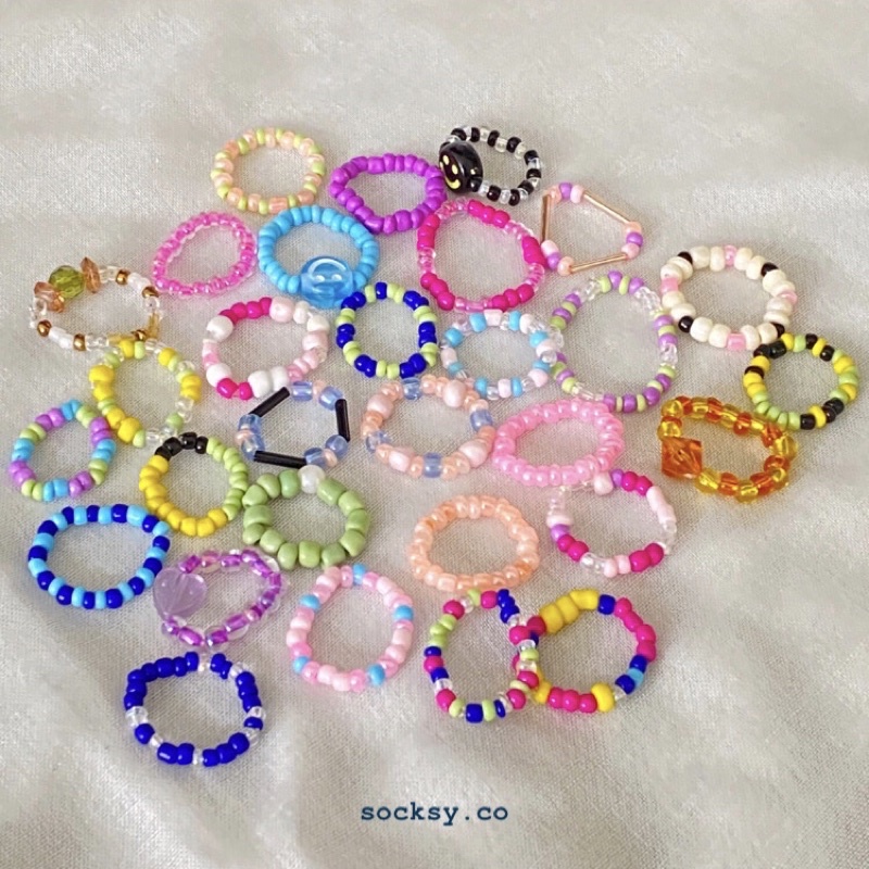 PART 2 • Beads Ring | Ring Beads | Cincin Manik | Cincin Korea | Cincin Wanita