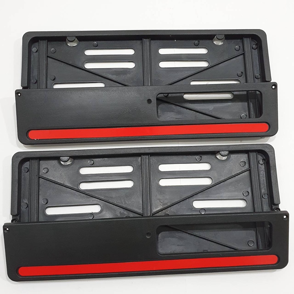 COVER PLAT NOMOR TEMPAT PLAT NOMOR DUDUKAN PLAT NOMER MOTOR STANDAR ISI SEPASANG