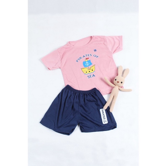 Jeco fashion set baju anak pirates of sea unisex