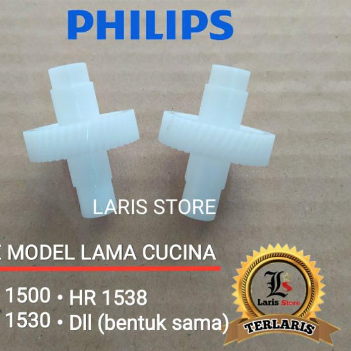 Stok terbaru Gear Gigi Mixer Philips HR 1500 HR 1530 HR 1538 Cucina Original 