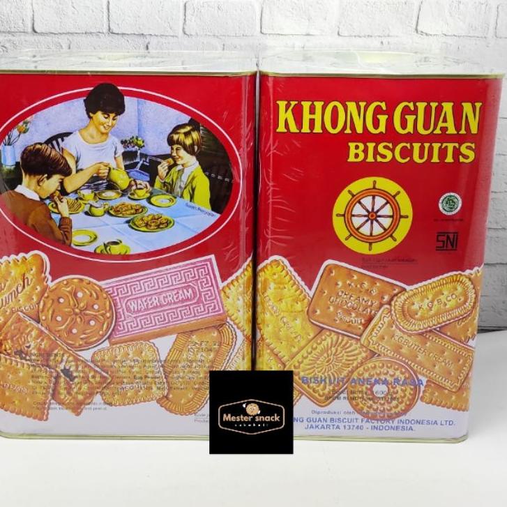 

limited STOCK!Khong Guan Biscuits Kaleng Red Kotak 1600 gram|KD1