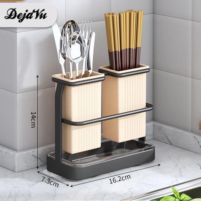 Dejavu Rak Perlengkapan Dapur Rak Dapur Minimalis Rak Tempat Sendok Pisau Gantung HRM151
