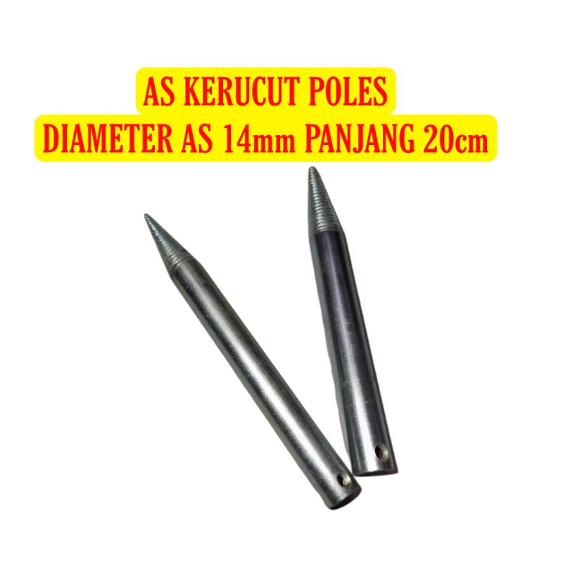 AS POLES KRUCUT DIAMETER 14MM AS POLES KRUCUT 14MM
