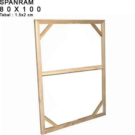 

SPANRAM Frame Rangka Kayu 80x100 cm