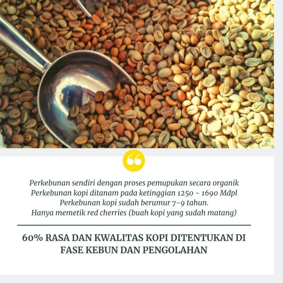 

Pasti murah kopi Arabika Specialty, kopi hitam asli dari gunung puntang jawa barat bubuk/biji 250gr GJ9