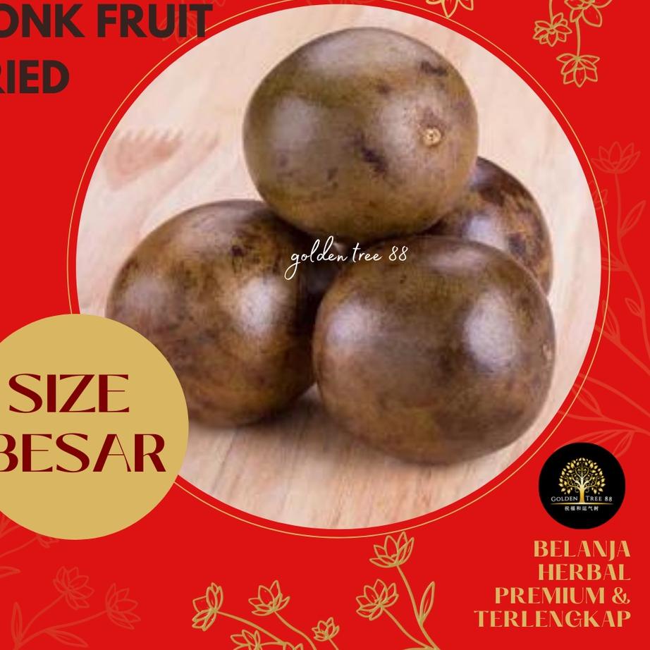 

CodeDd2D7--Premium Buah Lo Han Kuo Lo Han Guo Asli Tiongkok Fresh Original