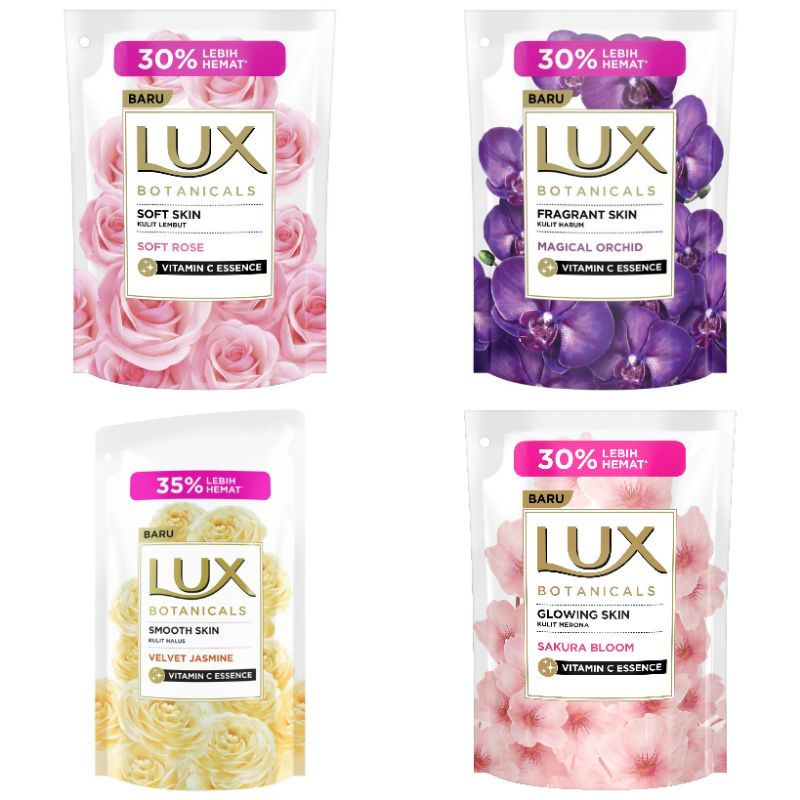 LUX BOTANICALS BODY WASH REFILL 250ml & 450ml