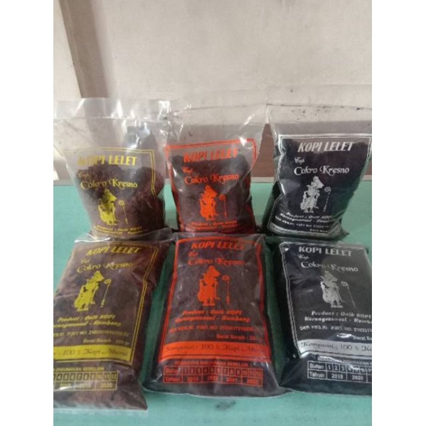 [KOPI LELET KHAS LASEM REMBANG] BY CAP COKRO KRESNO 250gr