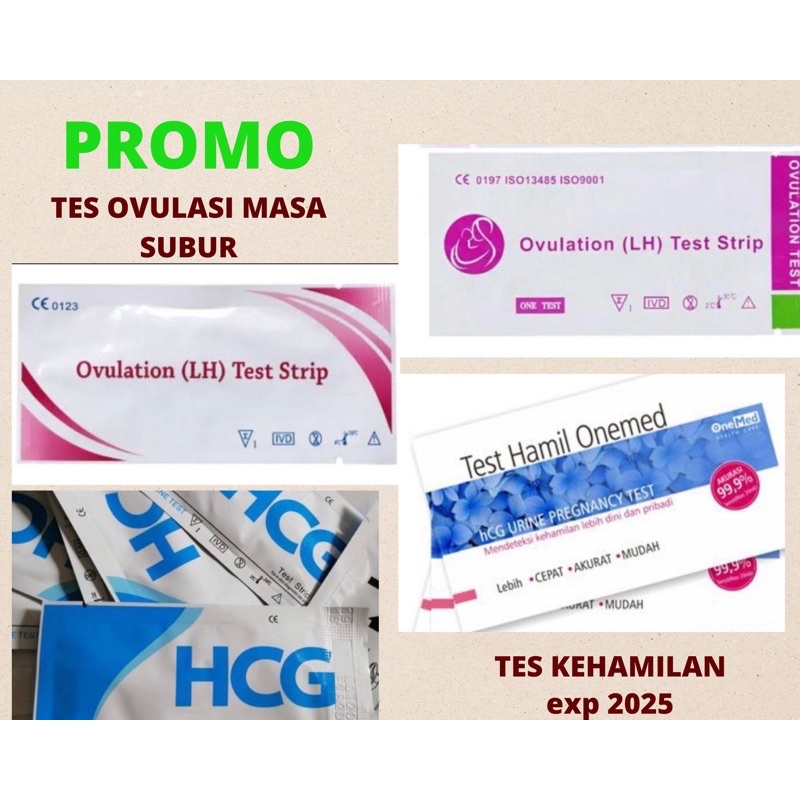 LH test ovulation - tes ovulasi -Tes Kesuburan wanita - alat tes masa subur -ovutest -Ovulation Test