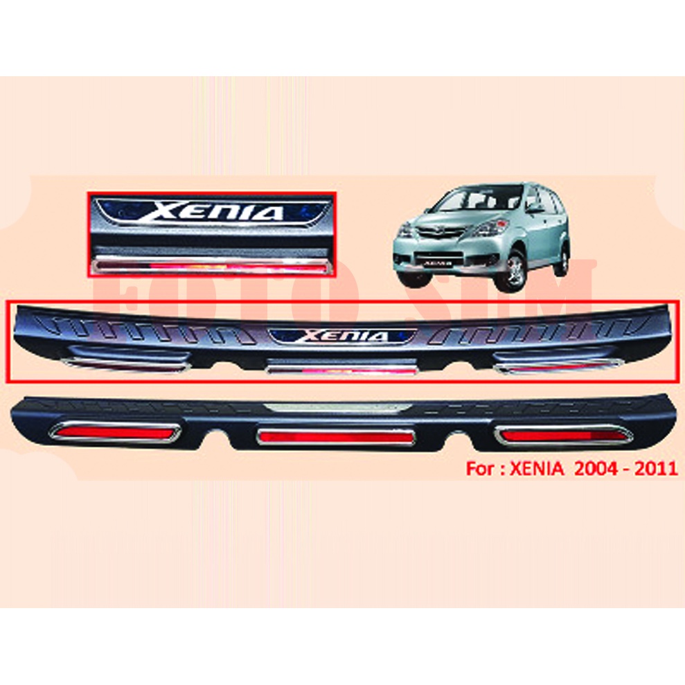 Sillplate Sill Plate Silplate +  Reflektor Belakang mobil avanza xenia awal sampai 2011