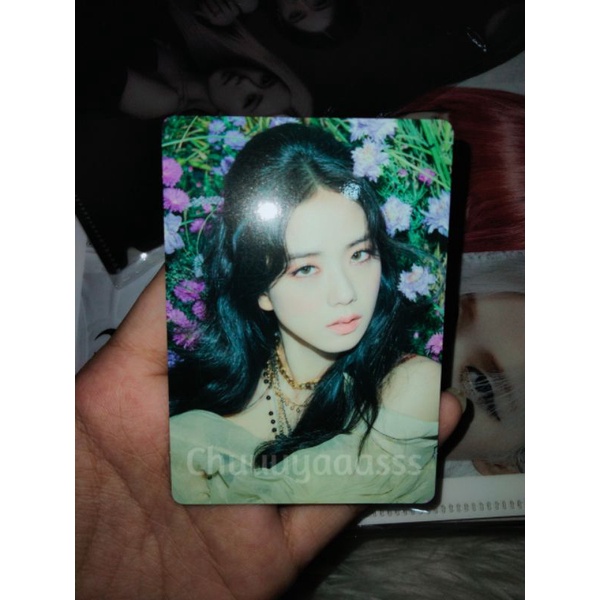 THE ALBUM JAPAN MEMBER VERSION PHOTOCARD OFFICIAL BLACKPINK JISOO JENNIE ROSÉ LISA