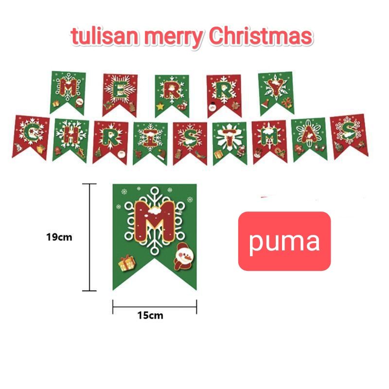 Tulisan Merry Christmas