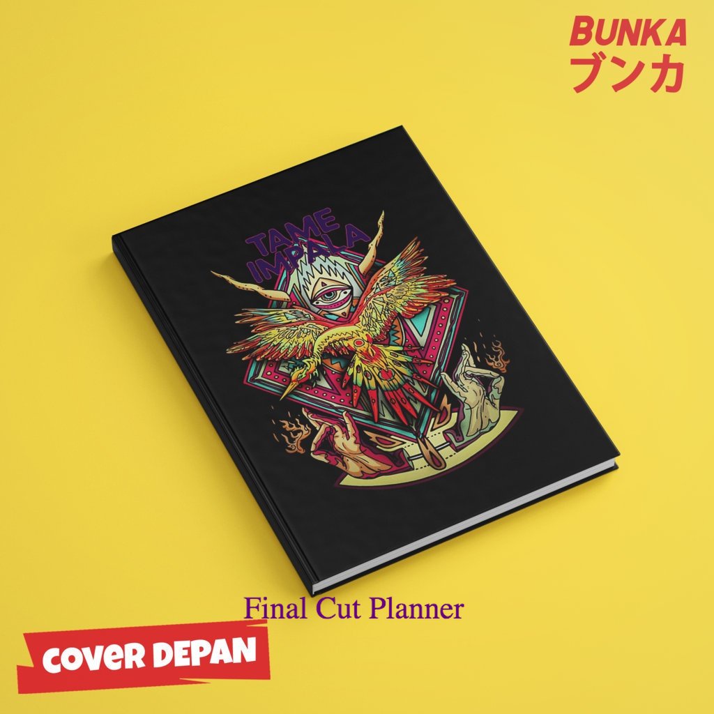 

Notebook Tame Impala 7 Hardcover A5 Buku Tulis Catatan Notes Agenda Planner Jurnal .
