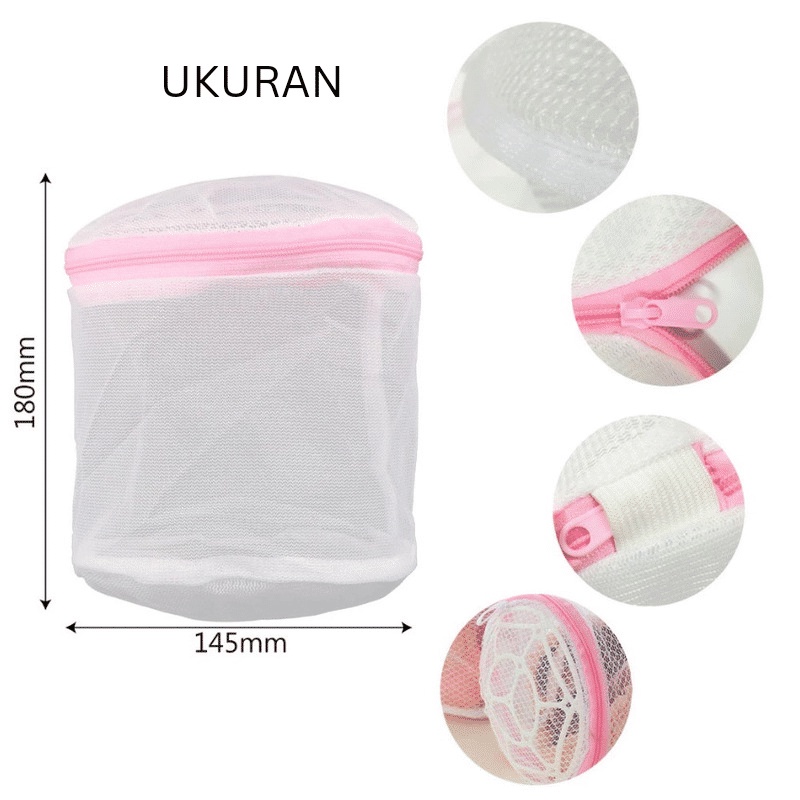 ANG LAUNDRY BAG UNDERWEAR / LAUNDRY BAG KANTONG CUCI PAKAIAN BRA DAN CELANA DALAM ANTI RUSAK