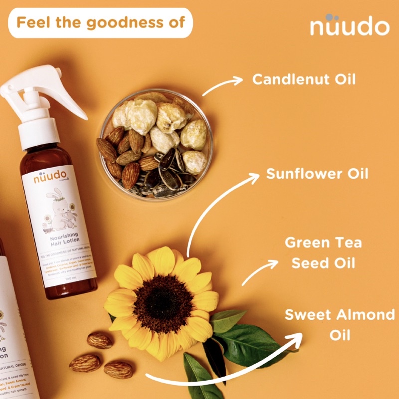 Nuudo Nourishing Hair Lotion Spray 100ml