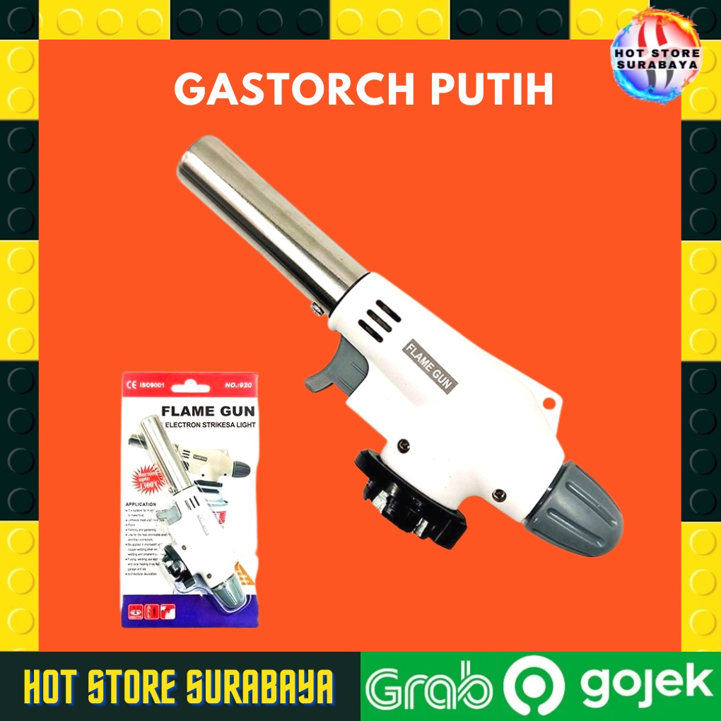 Flame Gun Gas Torch Blow Torch Kepala Las Pemantik Otomatis 920 HEAD TORCH GUN KEPALA GAS TORCH FLAME GUN ALAT BBQ BLOW TORCH PORTABLE