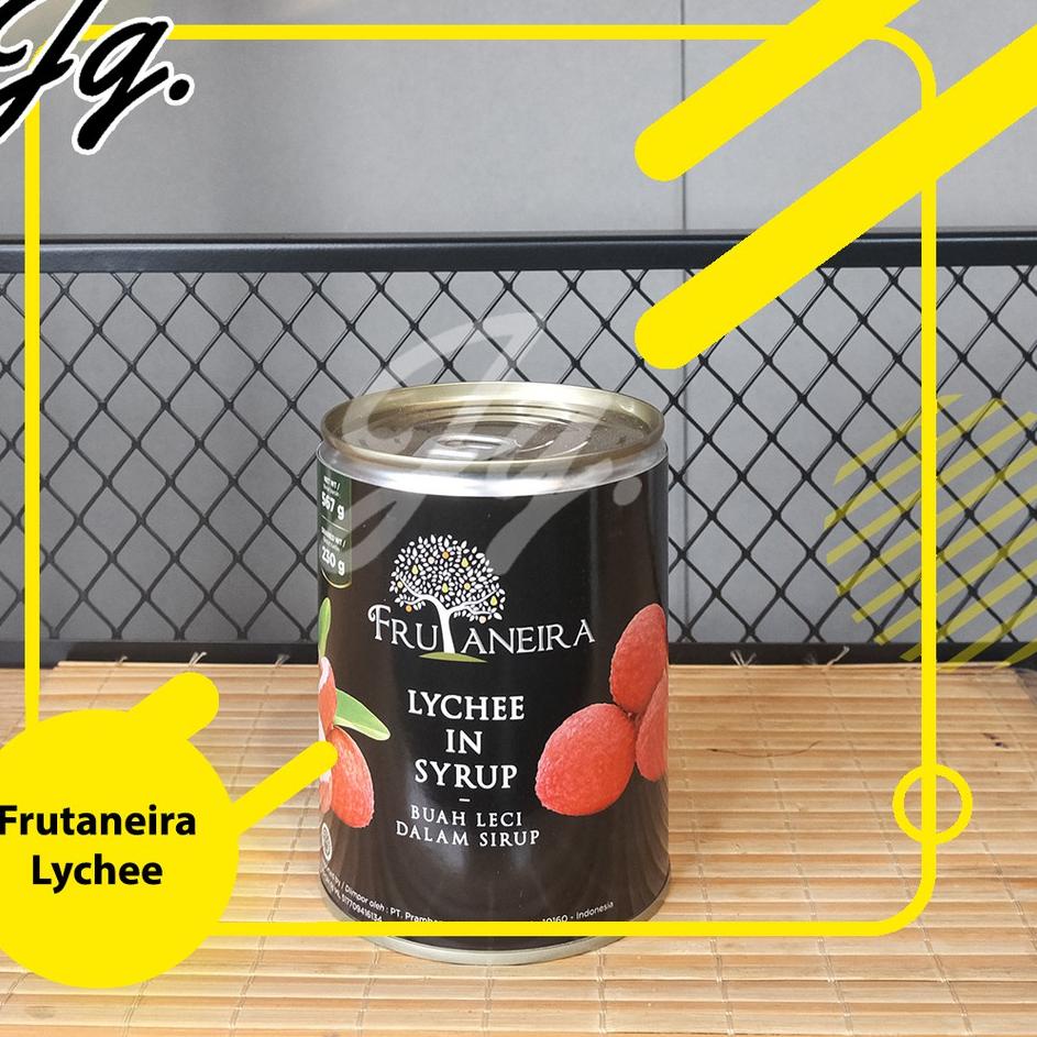 

✨Promo✨ Hari Ini Frutaneira Lychee In Syrup / Buah Leci Kaleng / 567 gram !