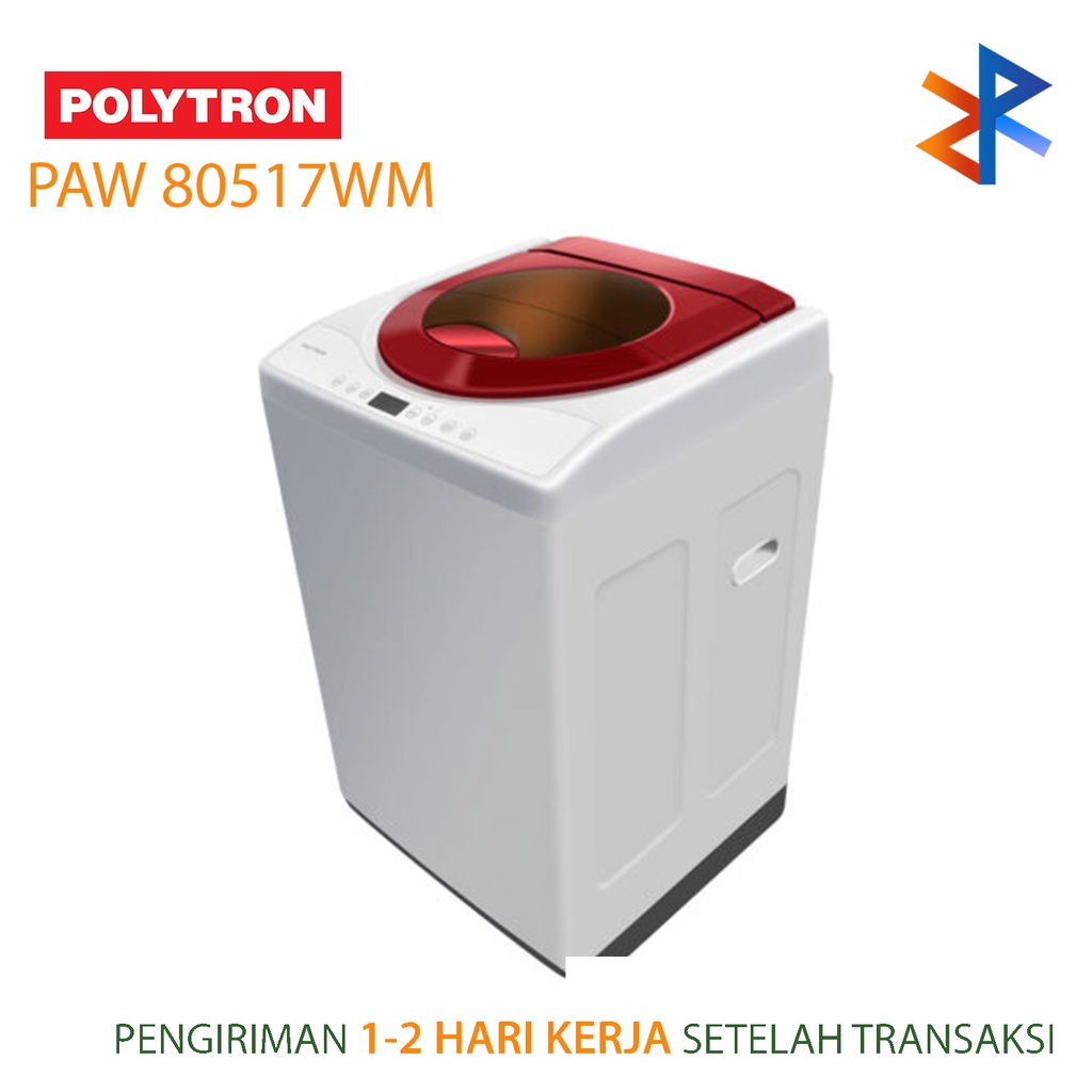 Mesin Cuci Polytron PAW 80517 WM / PAW 80517WM
