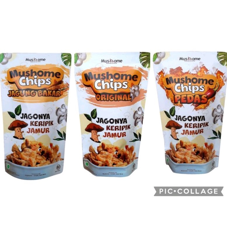 

Promo!! Mushome Mushroom Chips - Kripik - Keripik Jamur Vegan & Vegetarian