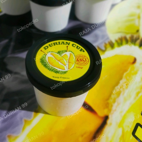 Durian Cup Daging Montong Palu 100 Gram