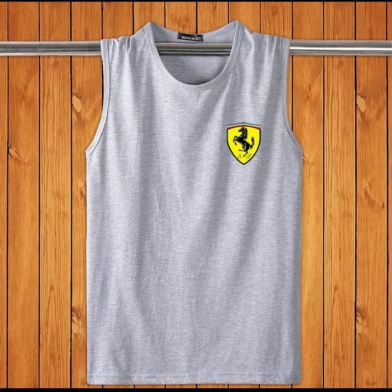 baju singlet pria Lambo-BAJU COWOK TANPA LENGAN- SINGLET PRIA-BAJU SINGLET LOGO