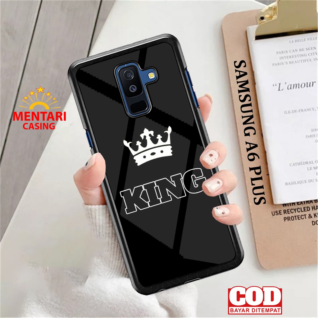 Case SAMSUNG A6 PLUS CASING SAMSUNG A6 PLUS [ KING ] Mentari casing case hp kondom hp case custom ca