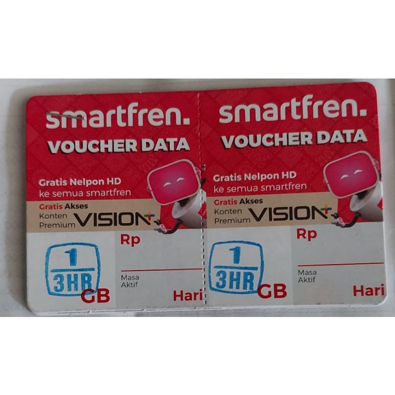 Voucher Smartfren Cocktail 1 GB 3 Hari