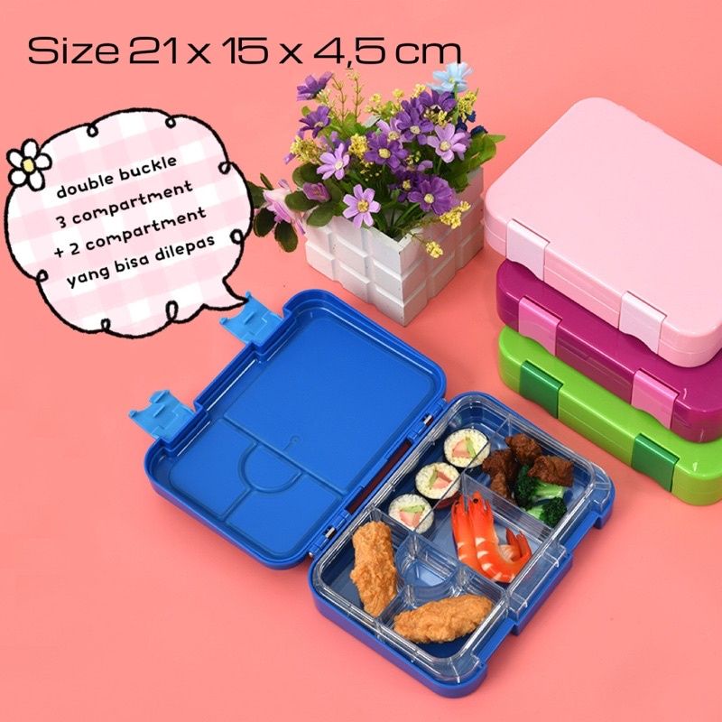 Kotak Makan Lunch Box Tritan Medium
